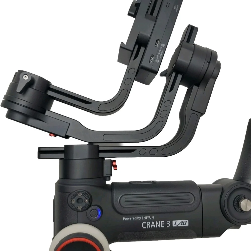 Advanced Black and Red VR Gimbal Stabilizer